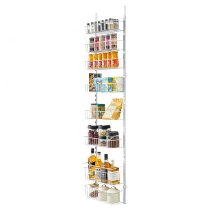 DPO-8A - 8-Basket Over the Door Storage Rack for Small Spaces
