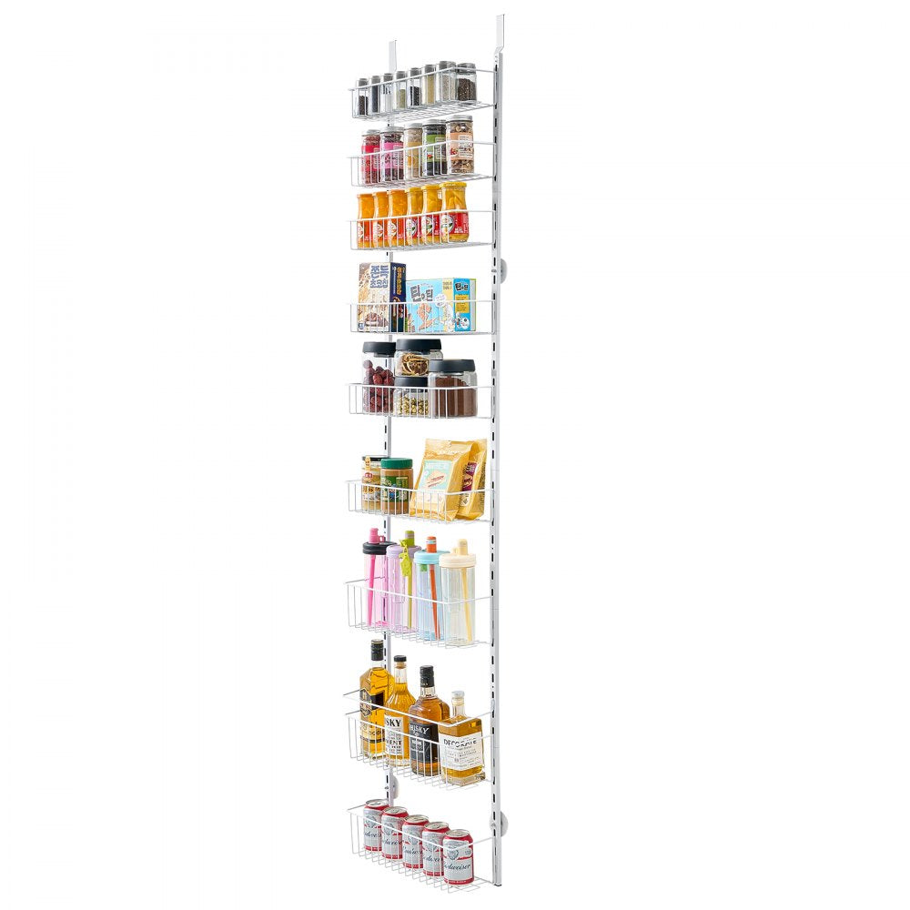 DPO-9A - 9-Basket Over the Door Pantry Organizer for Small Spaces