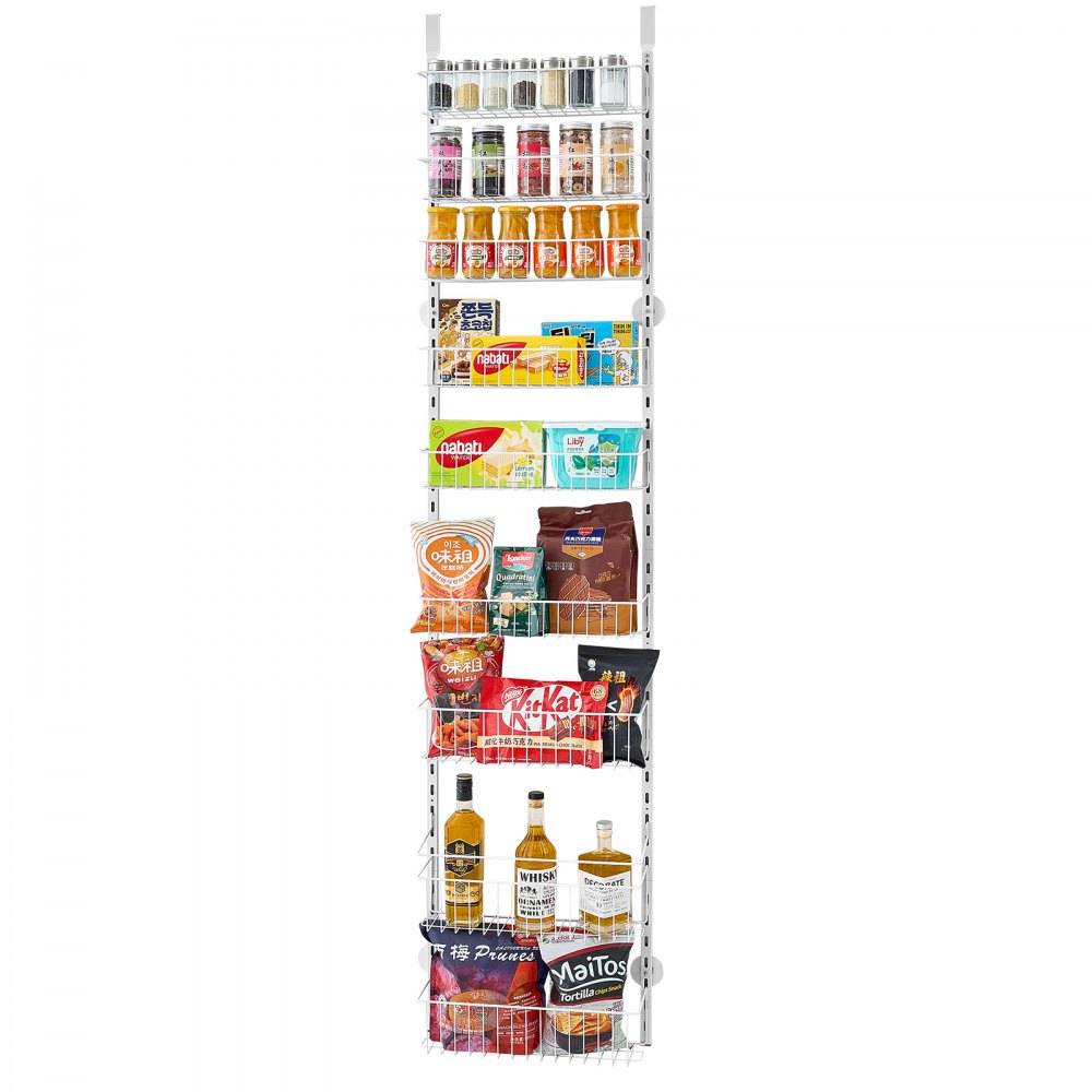 DPO-9A - 9-Basket Over the Door Pantry Organizer for Small Spaces
