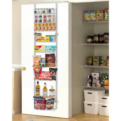DPO-9A - 9-Basket Over the Door Pantry Organizer for Small Spaces