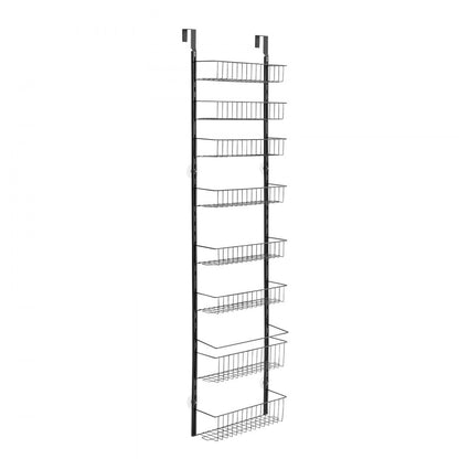 DPO-9B - Heavy-Duty Over the Door Organizer with 9 Baskets and Adjustable Spacing