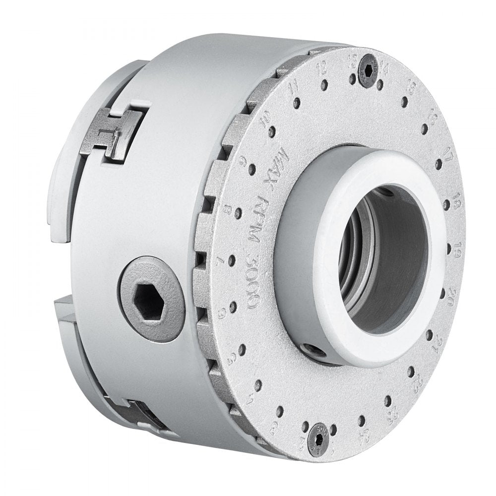 KP96 - 4-Jaw Lathe Chuck, 3.4" Diameter, 1.77-2.75" Workpiece Range