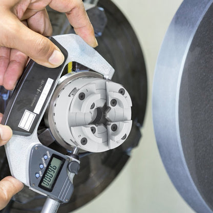 KP965 - 4-Inch VEVOR Lathe Chuck with 5 Jaws, Durable Design