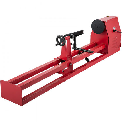 010285909760 - 14"x40" VEVOR Wood Lathe, 400W with Variable Speed 810-2480 RPM