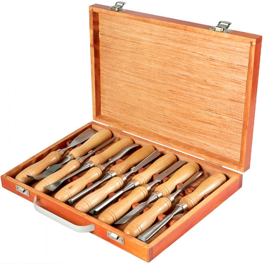 010967136926 - VEVOR 12-Piece HSS Lathe Chisel Set, 190mm Long