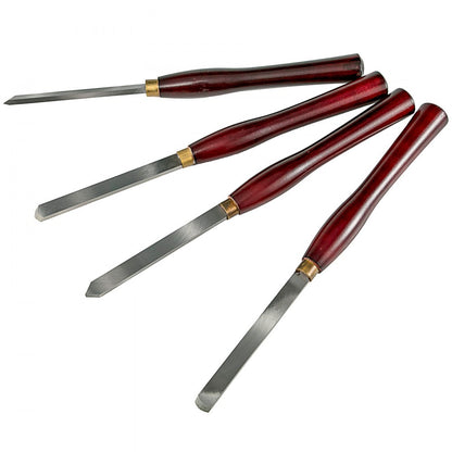 010473807055 - 8-Piece Wood Lathe Chisel Set with Polished Handles