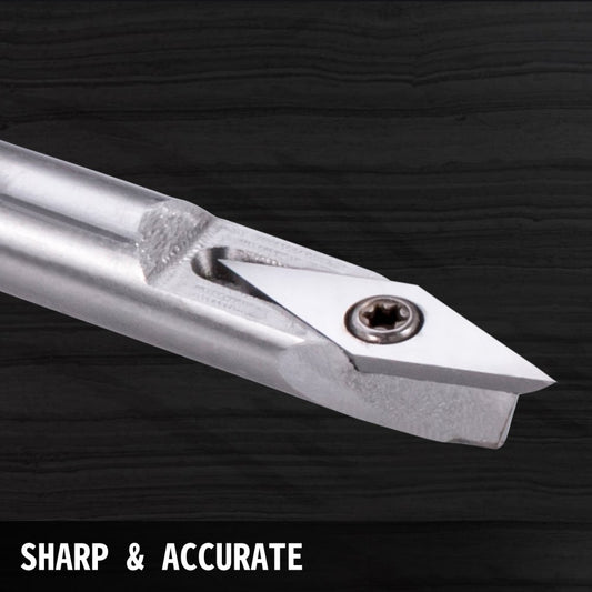 010449406254 - 4-Piece High Carbon Steel Wood Turning Tool Set