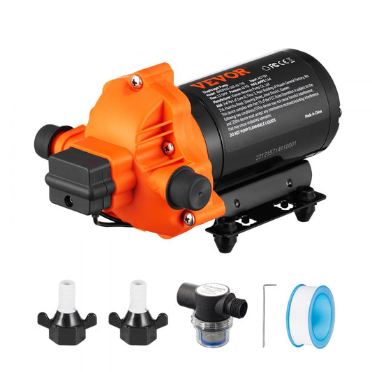 NMDPA33-G33-45-110 - 3.3 GPM VEVOR Water Pump for RVs & Boats