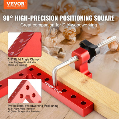 140*140*4 - VEVOR 90° Right Angle Clamps for Woodworking Projects
