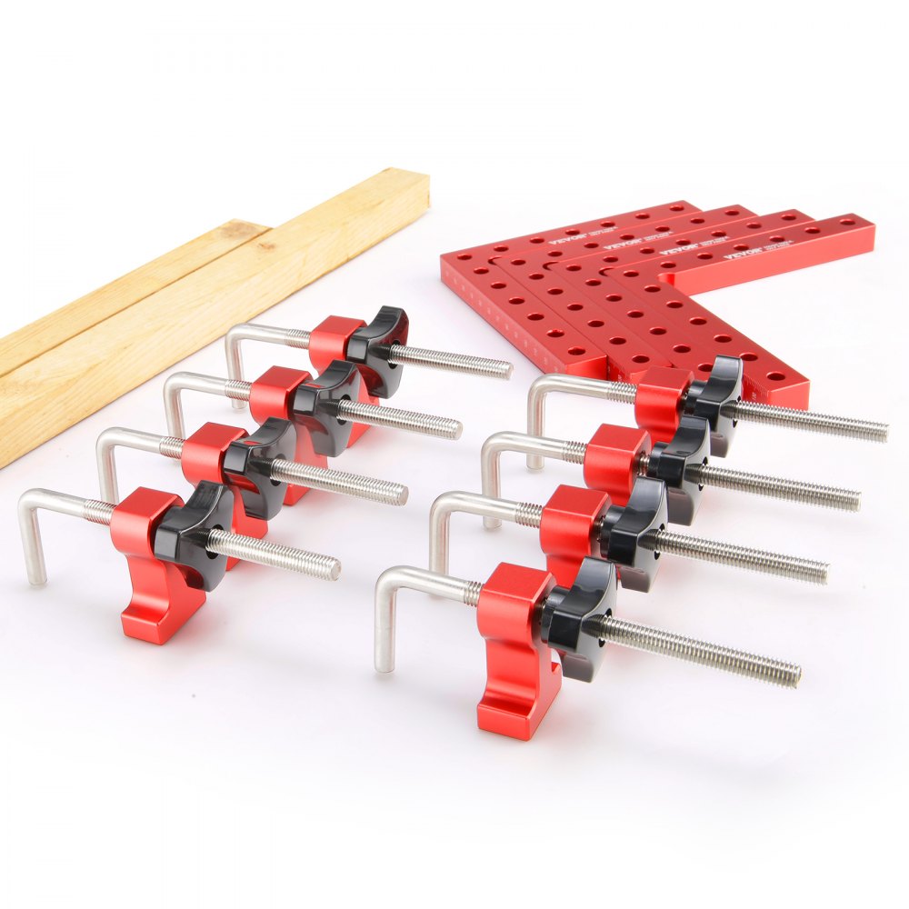 140*140*4 - VEVOR 90° Right Angle Clamps for Woodworking Projects
