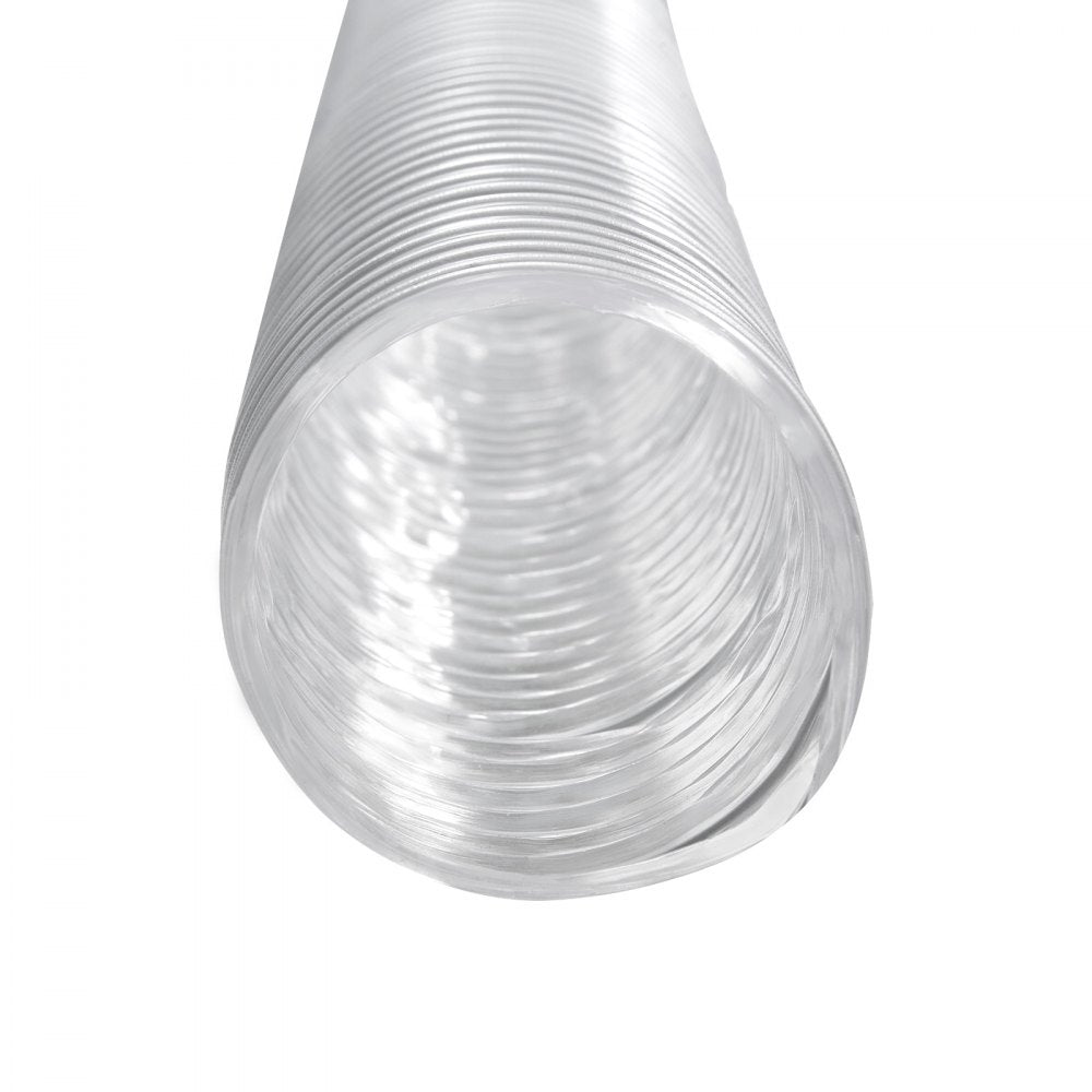 2.5inch-1 - 2.5 x 10 Flexible PVC Dust Hose with Stainless Steel Clamps