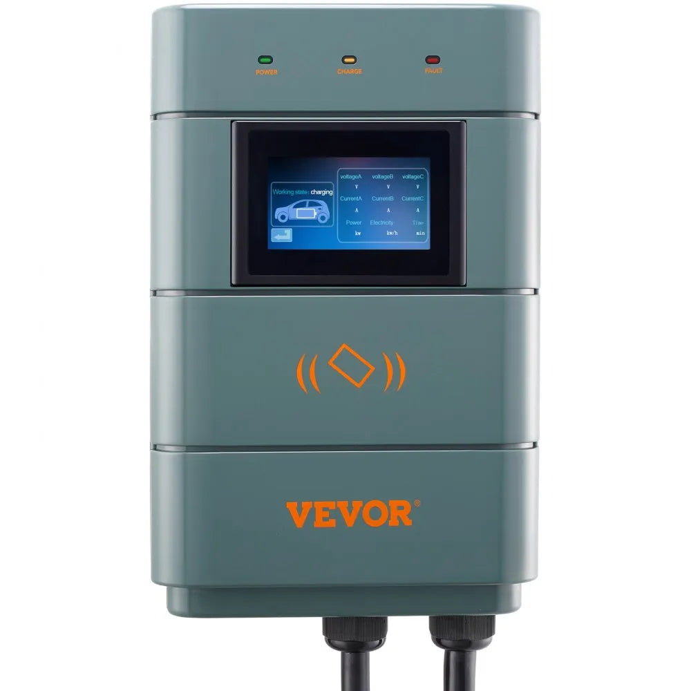 EV-A01-US011B - 48A VEVOR Level 2 EV Charger, 11.5 kW, Adjustable Settings