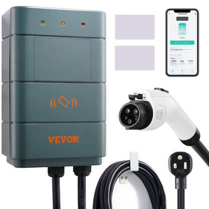 EV-A01-US009A - 40A Level 2 EV Charger with IP66 Protection