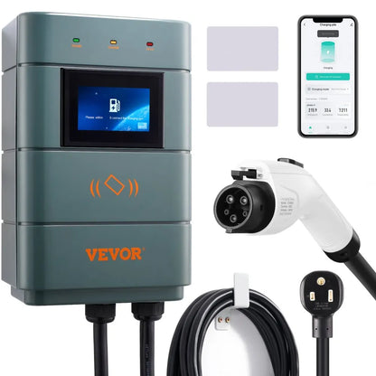 EV-A01-US011A - Adjustable Level 2 EV Charger with 24ft TPE Cable