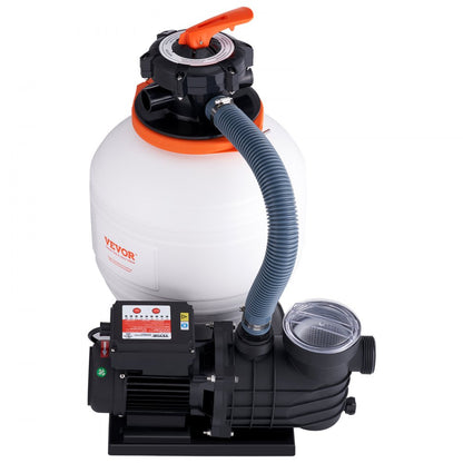HCP550A-D - 0.75 HP Sand Filter Pump - 3000 GPH, 5 Modes for Pools