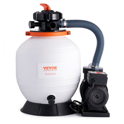 HCP550A-D - 0.75 HP Sand Filter Pump - 3000 GPH, 5 Modes for Pools