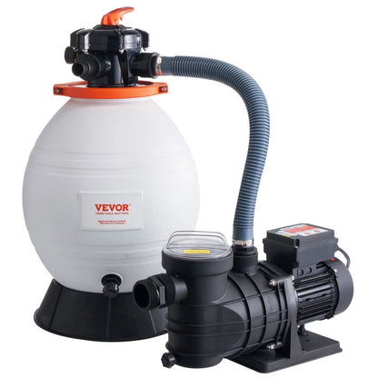 HCP750A-D - 16" VEVOR Sand Filter Pump, 3500 GPH for Clean Pools