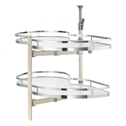 DG-668L - Versatile Blind Corner Cabinet Organizer with Swing Tray