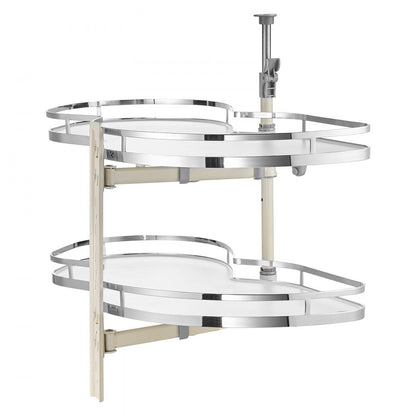 DG-668L - Versatile Blind Corner Cabinet Organizer with Swing Tray