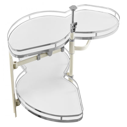 DG-668L - Versatile Blind Corner Cabinet Organizer with Swing Tray
