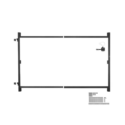 AA70000304 - Adjustable Metal Gate Kit for Doors 40-72 in Wide, Durable Design