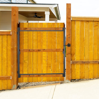 AA70000302 - Adjustable Metal Gate Kit 60-96 in, Weather Resistant Design