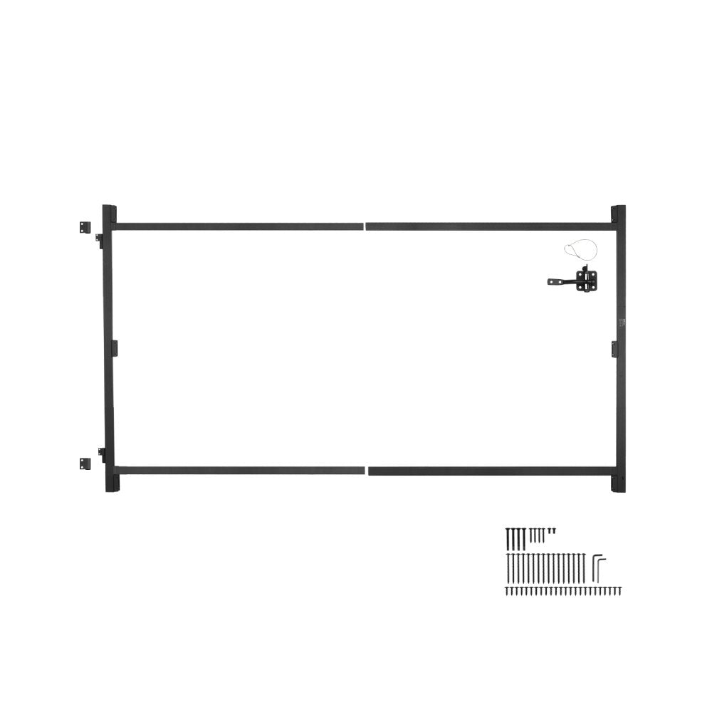 AA70000302 - Adjustable Metal Gate Kit 60-96 in, Weather Resistant Design