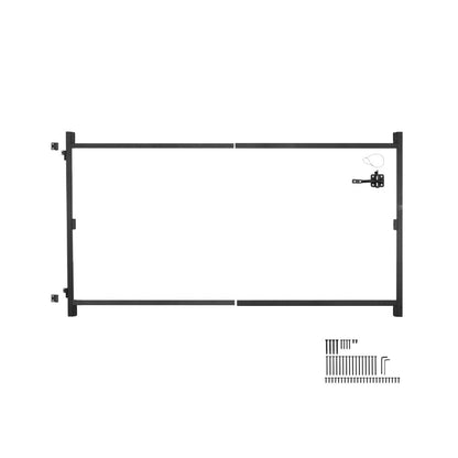 AA70000302 - Adjustable Metal Gate Kit 60-96 in, Weather Resistant Design