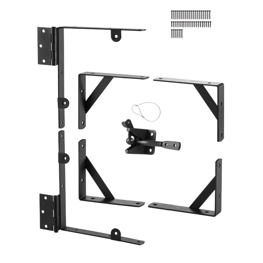 A70002101 - Durable Metal Gate Bracket for Sag Prevention and Versatile Fit