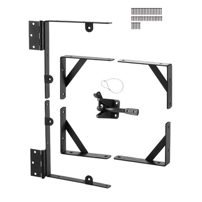 A70002101 - Durable Metal Gate Bracket for Sag Prevention and Versatile Fit