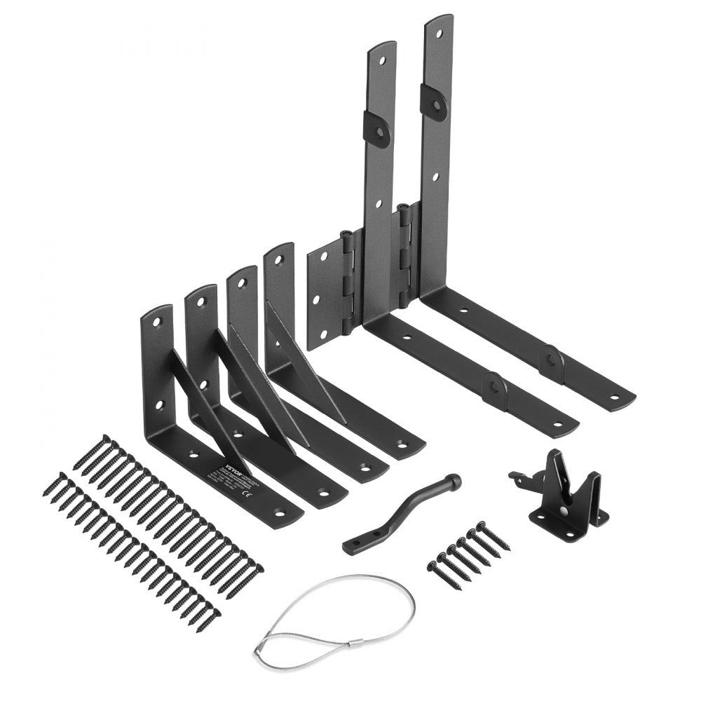 A70002101 - Durable Metal Gate Bracket for Sag Prevention and Versatile Fit