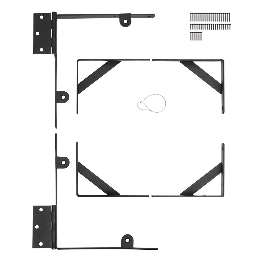 A70002101 - Durable Metal Gate Bracket for Sag Prevention and Versatile Fit