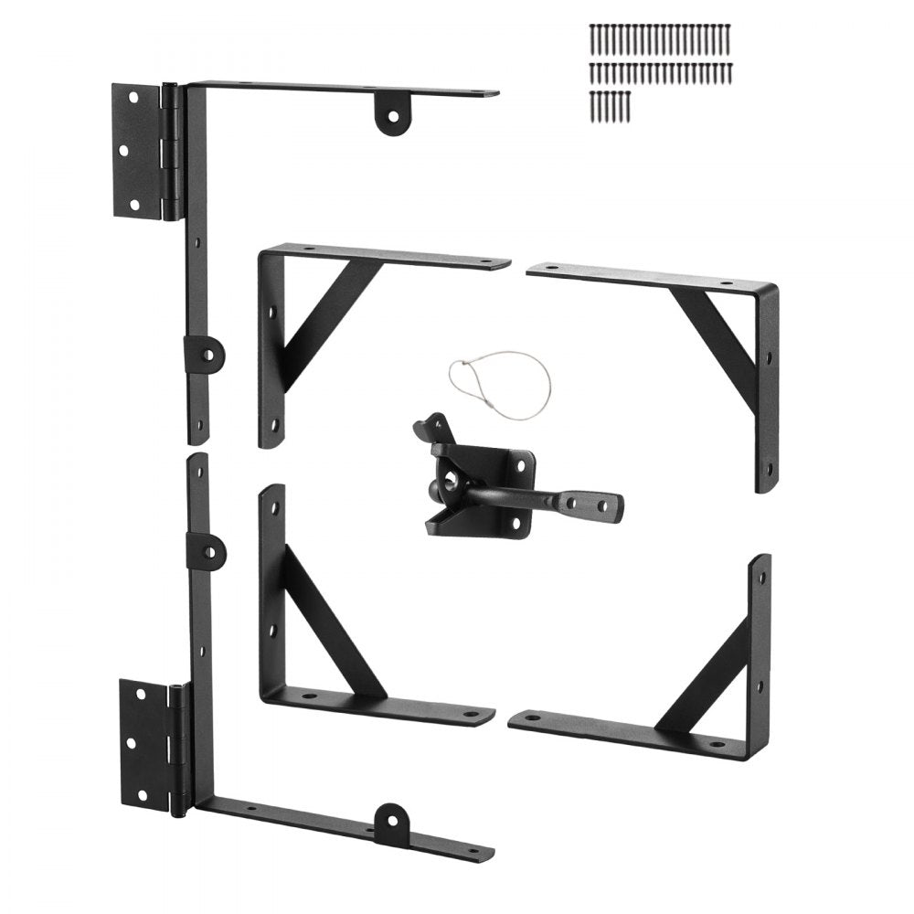 A70002101 - Durable Metal Gate Bracket for Sag Prevention and Versatile Fit