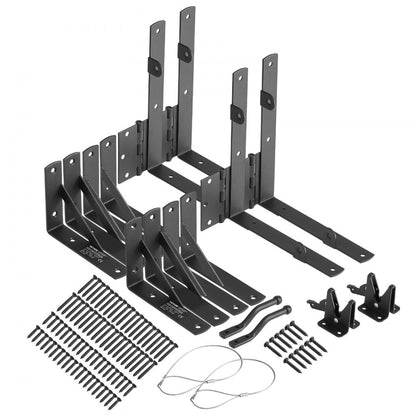 A70002102 - Heavy-Duty Metal Gate Brace, Weatherproof & Easy Install
