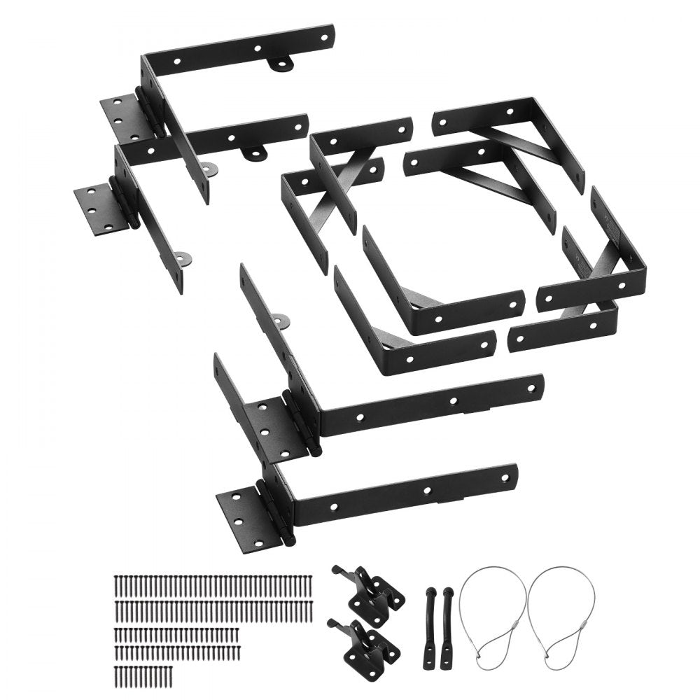 A70002102 - Heavy-Duty Metal Gate Brace, Weatherproof & Easy Install
