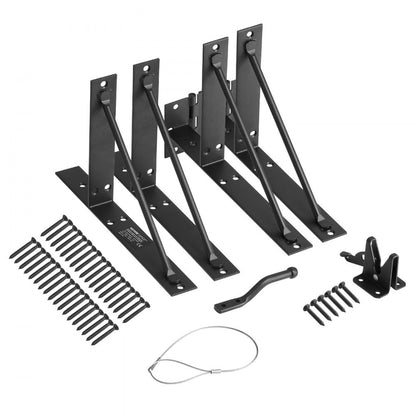 AA70000201 - Durable Metal Gate Brace Bracket for Sag Prevention