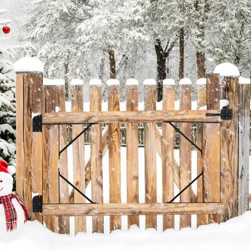 AA70000202 - Durable Metal Gate Brace Kit, Anti-Sag, Weatherproof Design