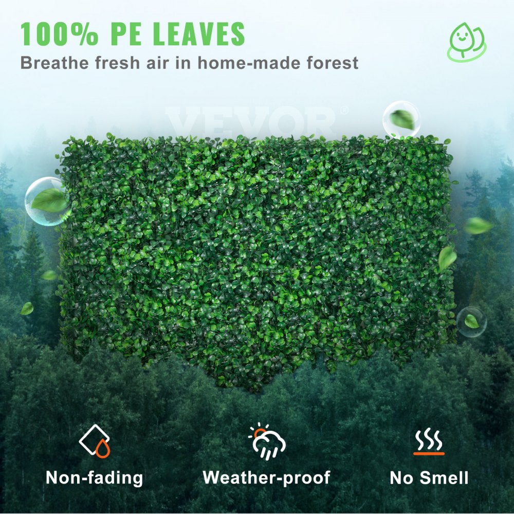 010343048954 - Easy-Install 24"x16" Grass Wall Panels for Privacy and Style
