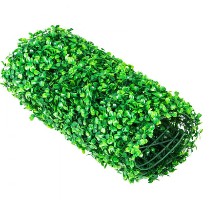 010336949335 - 24'' x 16'' Weather-Resistant Artificial Boxwood Decoration Panel