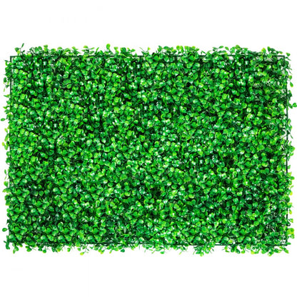 010336949335 - 24'' x 16'' Weather-Resistant Artificial Boxwood Decoration Panel
