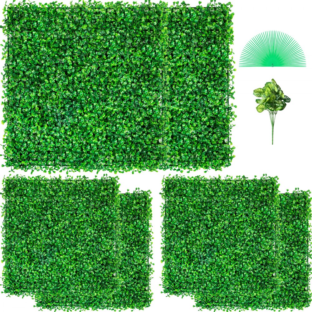 010360003046 - 20" Artificial Boxwood Panel for Indoor & Outdoor Decor
