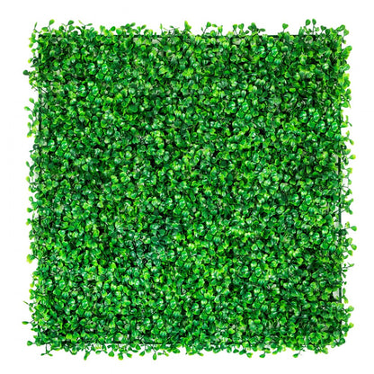 010360003046 - 20" Artificial Boxwood Panel for Indoor & Outdoor Decor