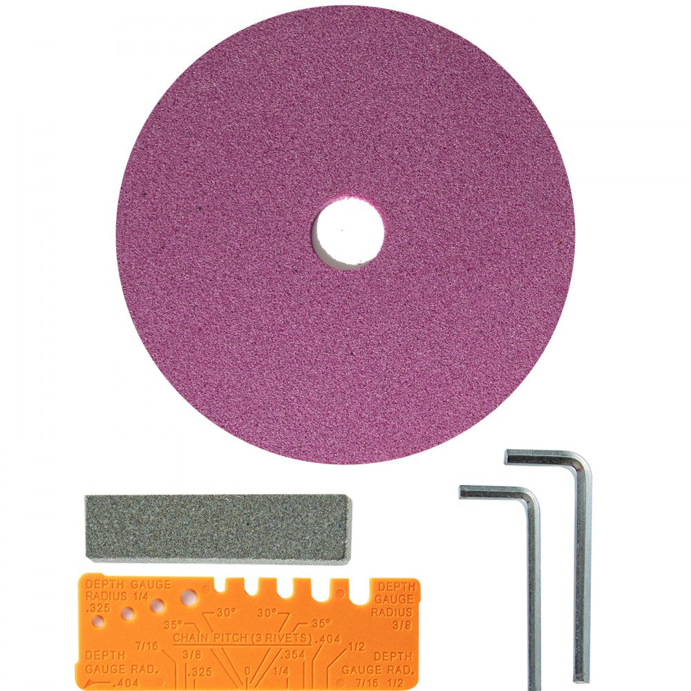 010511777463 - 5.5" Aluminum Electric Chainsaw Sharpener with Adjustable Vise