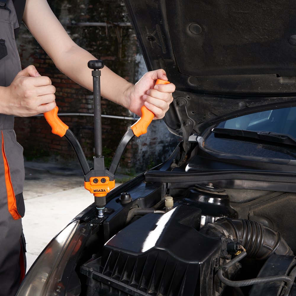 DY-8806 - 14" VEVOR Rivet Nut Tool Kit with 70 Assorted Rivet Nuts