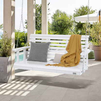 YQ-117B - Cedar Porch Swing, 4.5 ft, Supports 880 lbs, Easy Assembly