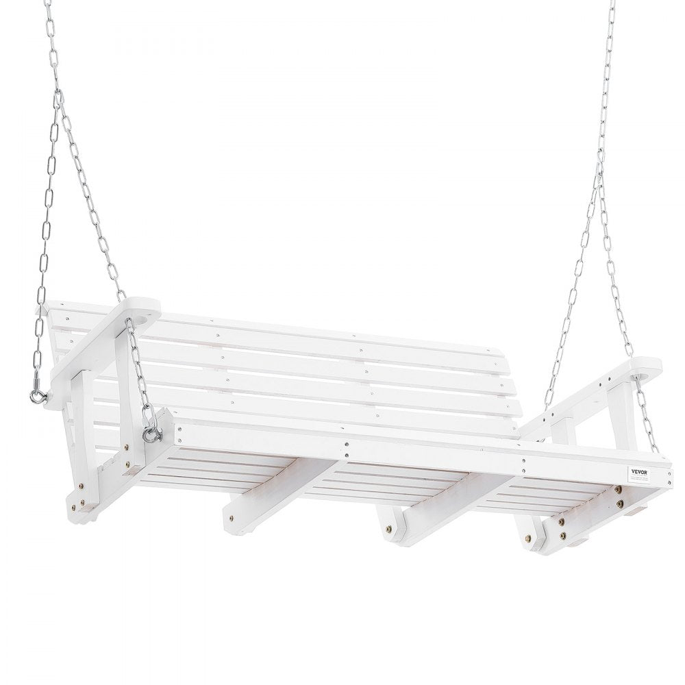 YQ-117B - Cedar Porch Swing, 4.5 ft, Supports 880 lbs, Easy Assembly