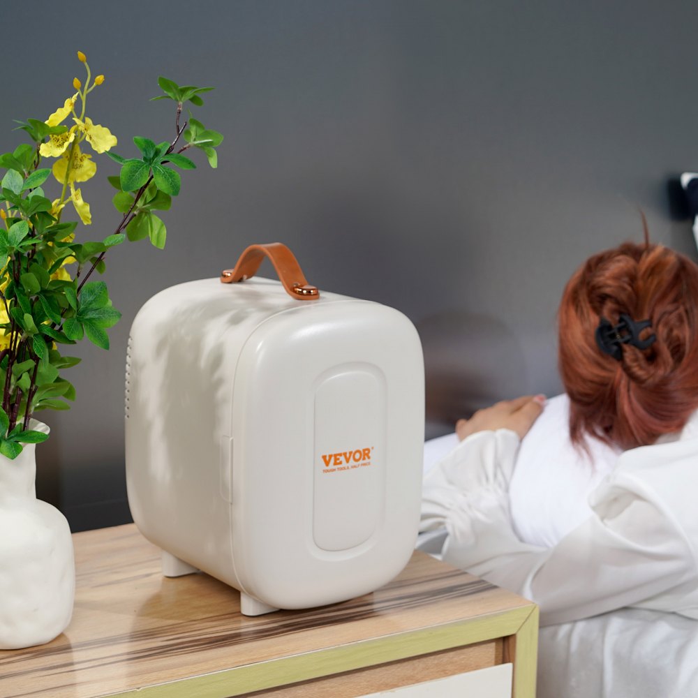 MFA-5L-GA - Compact 4L Mini Fridge for Skincare & Drinks, AC/DC Power