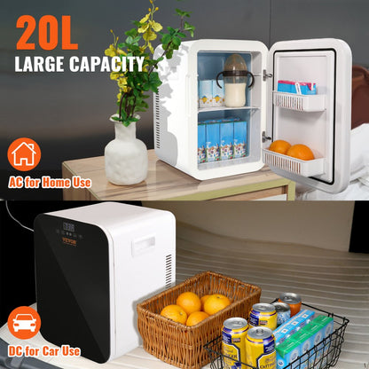 MFA-20L-F - Compact Mini Fridge for Drinks & Snacks with Touchscreen Control