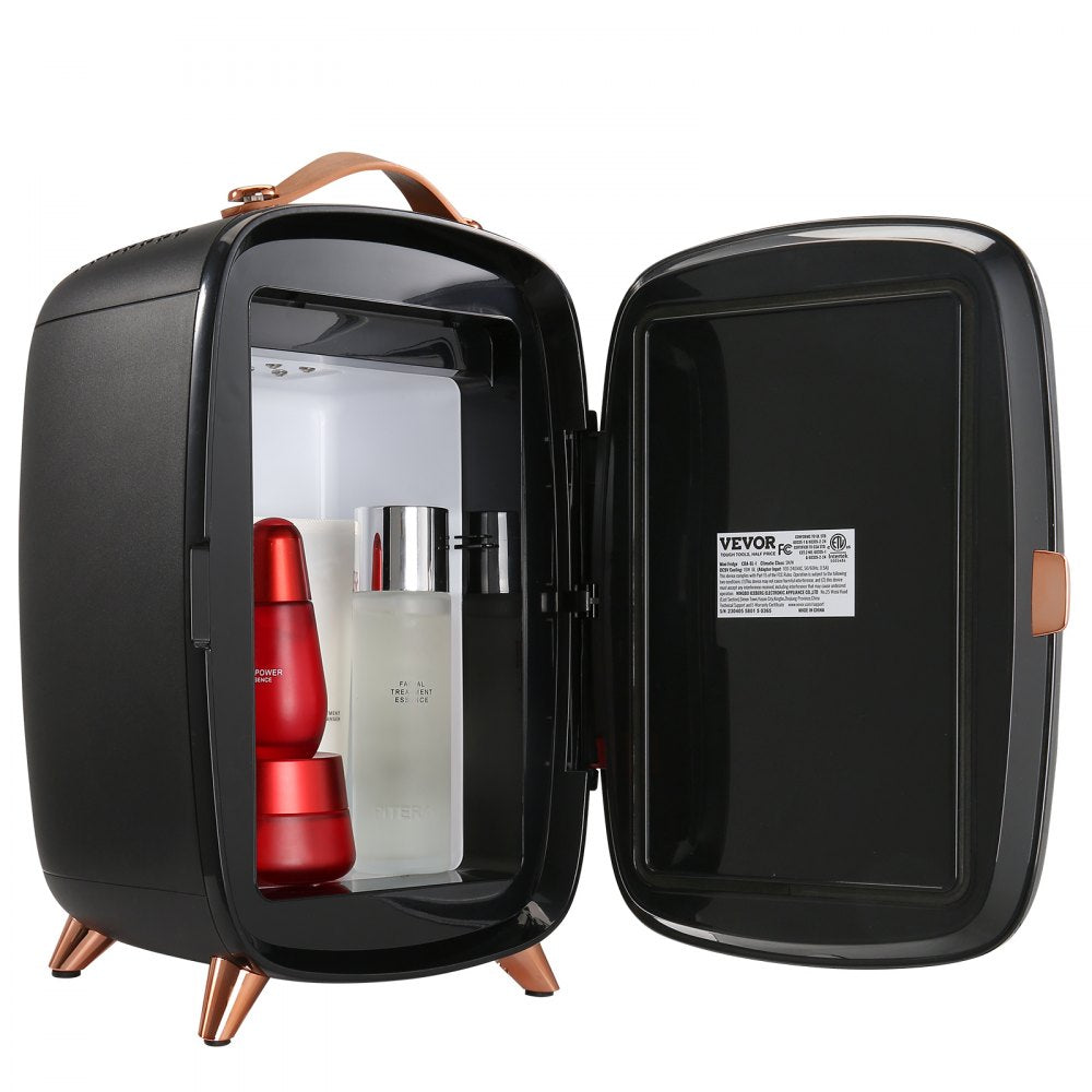 CBA-6L-I - Portable 6L Mini Fridge with LED Light for Skincare & Snacks