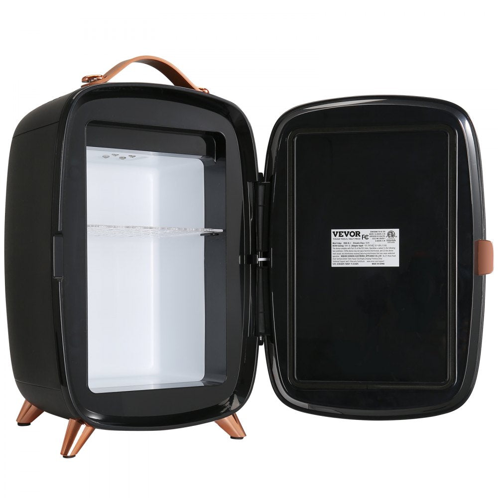 CBA-6L-I - Portable 6L Mini Fridge with LED Light for Skincare & Snacks